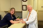 Dr. Massie and his nurse, JoAnn
