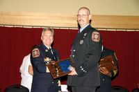 Mike Miller accepting his award